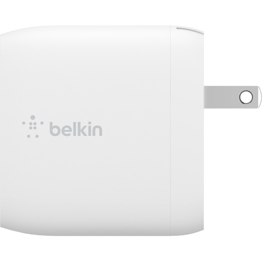 Belkin International, Inc Belkin WCE002DQ1MWH Belkin BoostCharge Dual USB-A Wall Charger 24W (USB-A to Micro-USB cable included) - Power Adapter