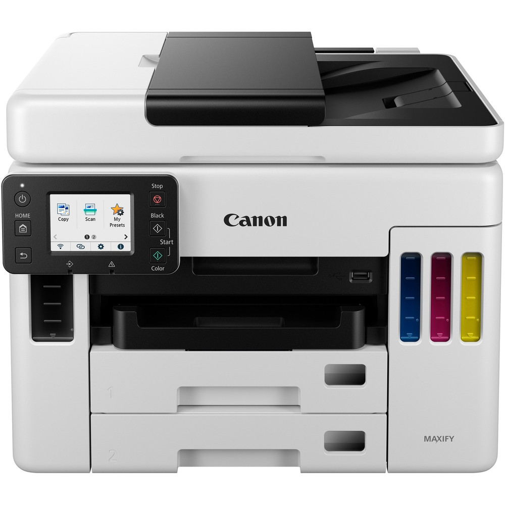 Canon, Inc Canon GX7021 Canon MAXIFY GX7021 Wireless Inkjet Multifunction Printer - Color - White