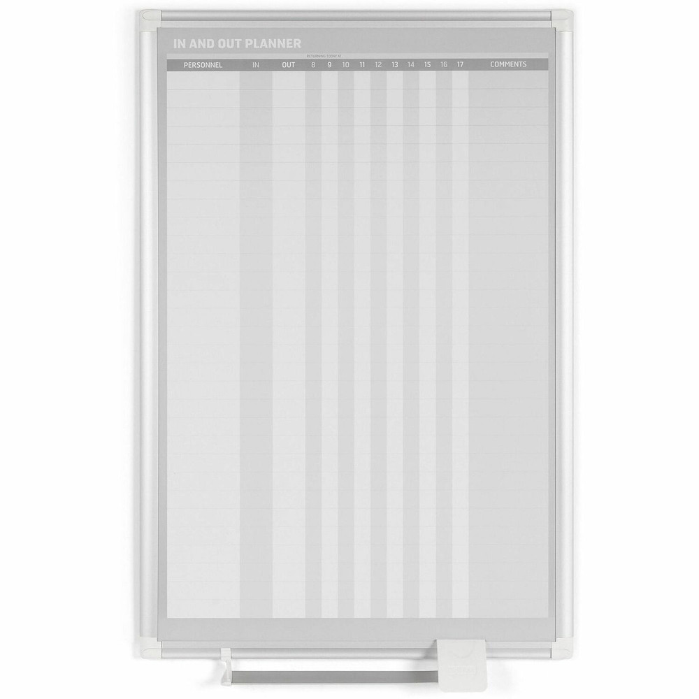 Bi-silque S.A MasterVision GA02109830 MasterVision Magnetic In/Out Vertical Planner Board