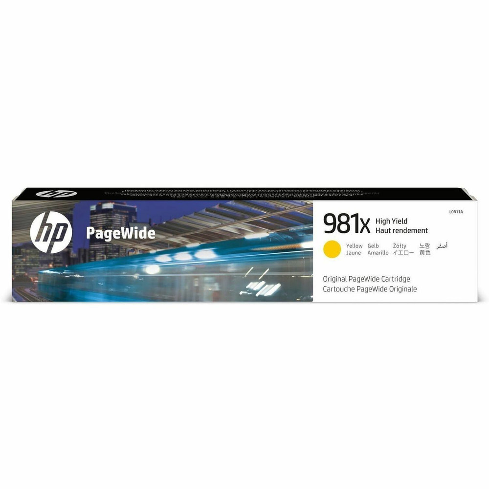 HP Inc. HP L0R11A HP 981X (L0R11A) Original High Yield Inkjet Ink Cartridge - Single Pack - Yellow - 1 Each
