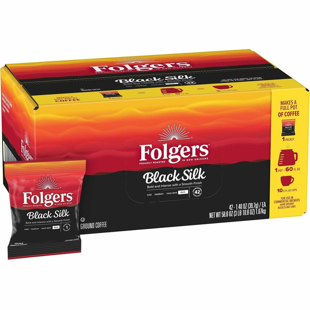 J.M. Smucker Company Folgers&reg; 00019 Folgers&reg; Ground Black Silk Coffee