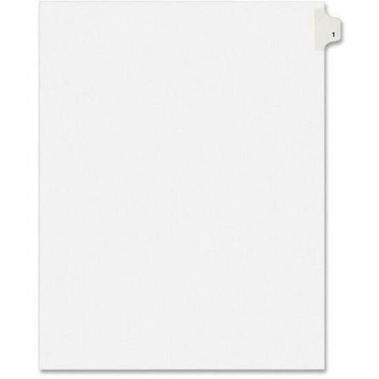Avery Avery&reg; LGLTS1 Avery&reg; Individual Legal Exhibit Dividers - Avery Style - Unpunched