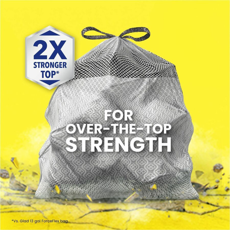 The Clorox Company Glad 78913BD Glad ForceFlexPlus X-Large Kitchen Drawstring Bags