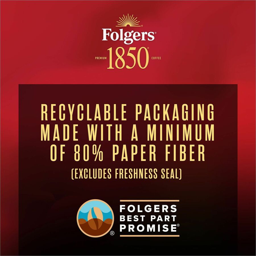 J.M. Smucker Company Folgers&reg; 12722 Folgers&reg; Ground Black Gold Dark Roast Ground Coffee