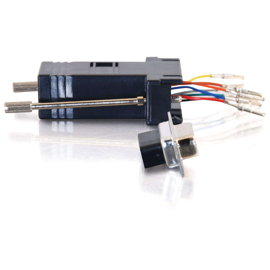 C2G 02943 C2G RJ45 to DB9 Female Modular Adapter - Black