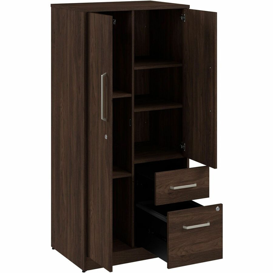 Bush Industries, Inc Bush Business Furniture VSS130BWK Bush Business Furniture Vista Office Furniture Collection