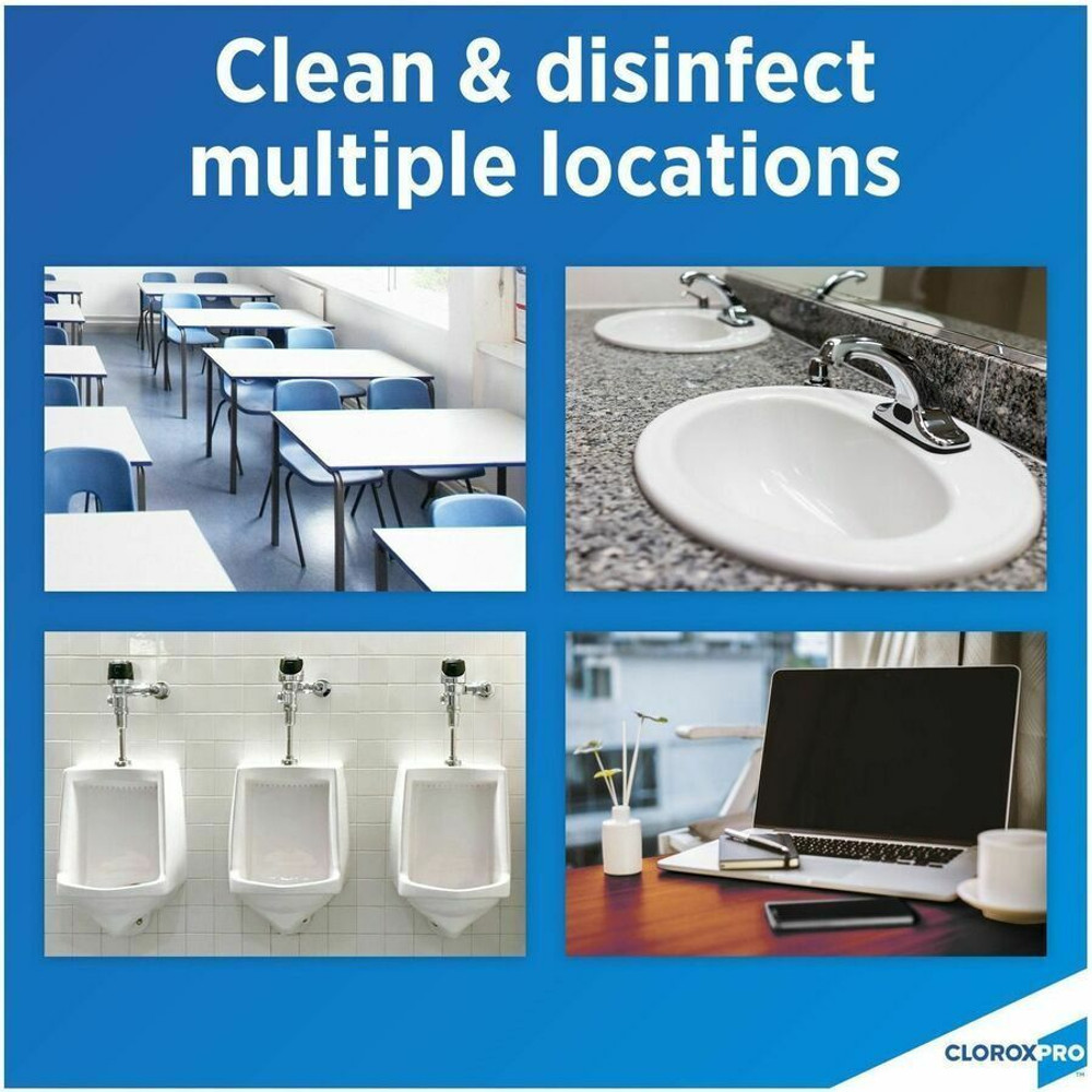 The Clorox Company Clorox 35420PL CloroxPro™ Clean-Up Disinfectant Cleaner with Bleach Refill The Clorox Company Clorox 35420PL CloroxPro™ Clean-Up Disinfectant Cleaner with Bleach Refill