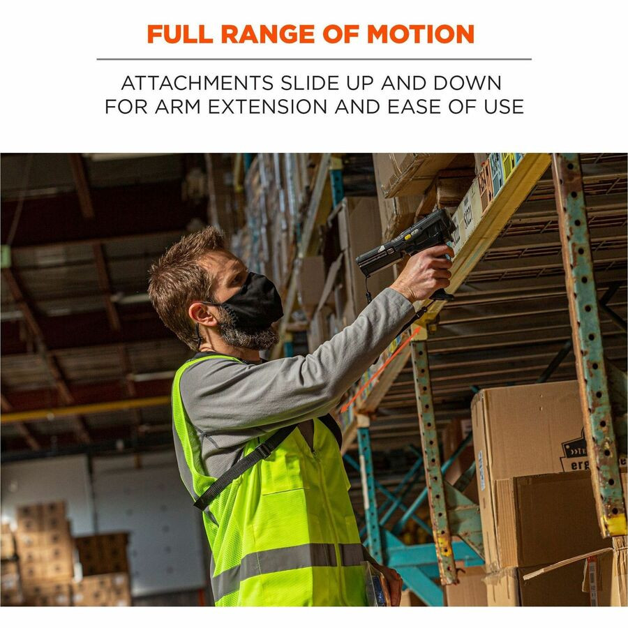 Tenacious Holdings, Inc Ergodyne 19188 Ergodyne 3138 Padded Bar-code Scanner Harness