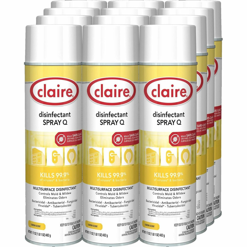 The Claire Manufacturing Company Claire C1002 Claire Multipurpose Disinfectant Spray