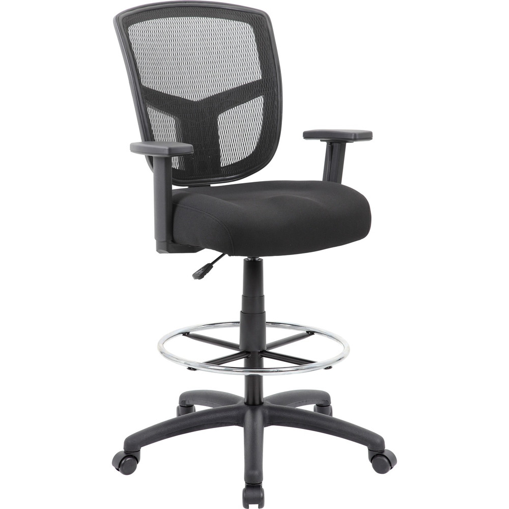 Norstar Office Products Inc Boss B16021 Boss Stool, Mesh, Black