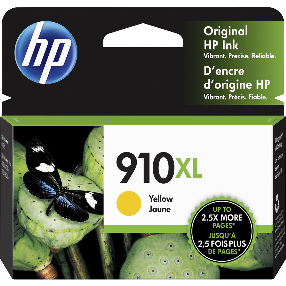 HP Inc. HP 3YL64AN HP 910XL (3YL64AN) Original High Yield Inkjet Ink Cartridge - Yellow - 1 Each