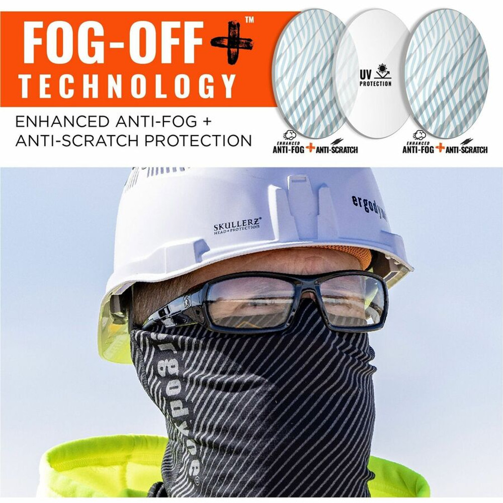 Tenacious Holdings, Inc Ergodyne 50485 Ergodyne Odin Anti-Scratch/Anti-Fog Safety Glasses