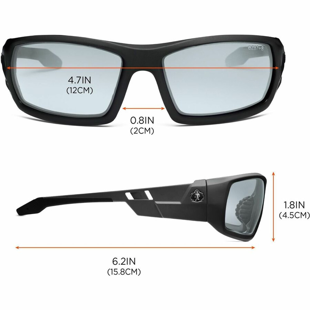 Tenacious Holdings, Inc Ergodyne 50485 Ergodyne Odin Anti-Scratch/Anti-Fog Safety Glasses