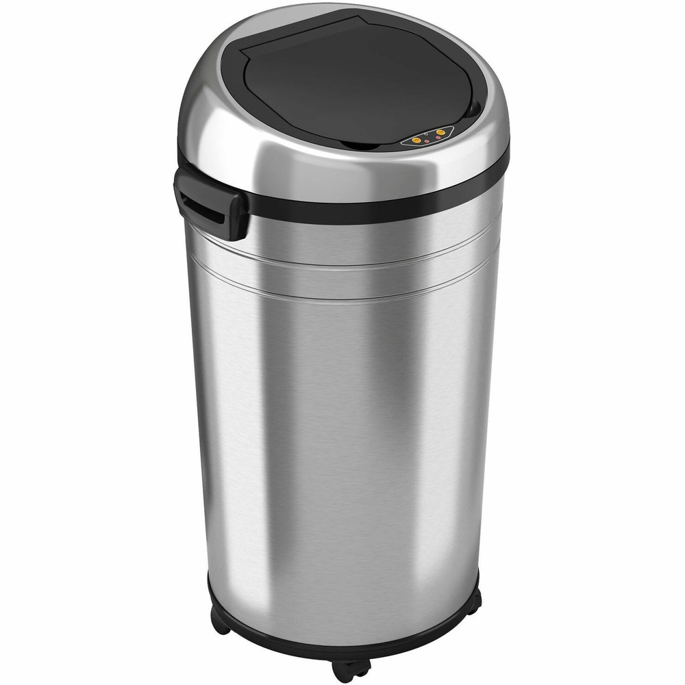 HLS Commercial HLS23RC HLS Commercial XL Round Stainless Sensor Trash Can