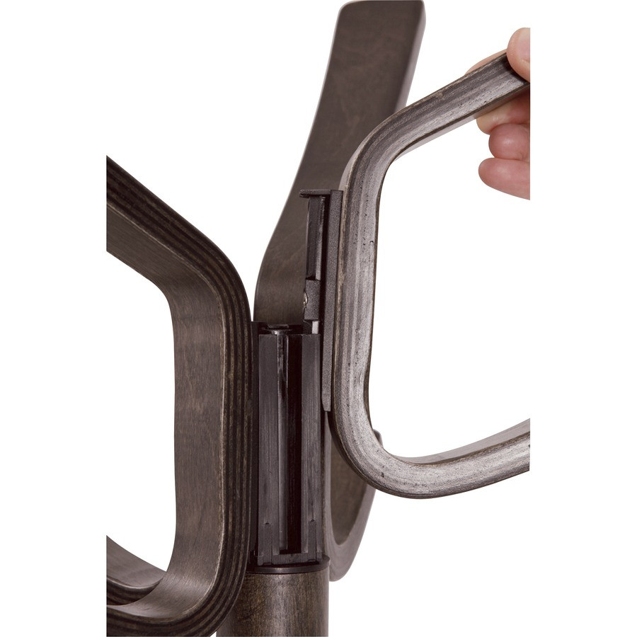 Alba, Inc Alba PMCAFE Alba High-capacity Wood Coat Stand
