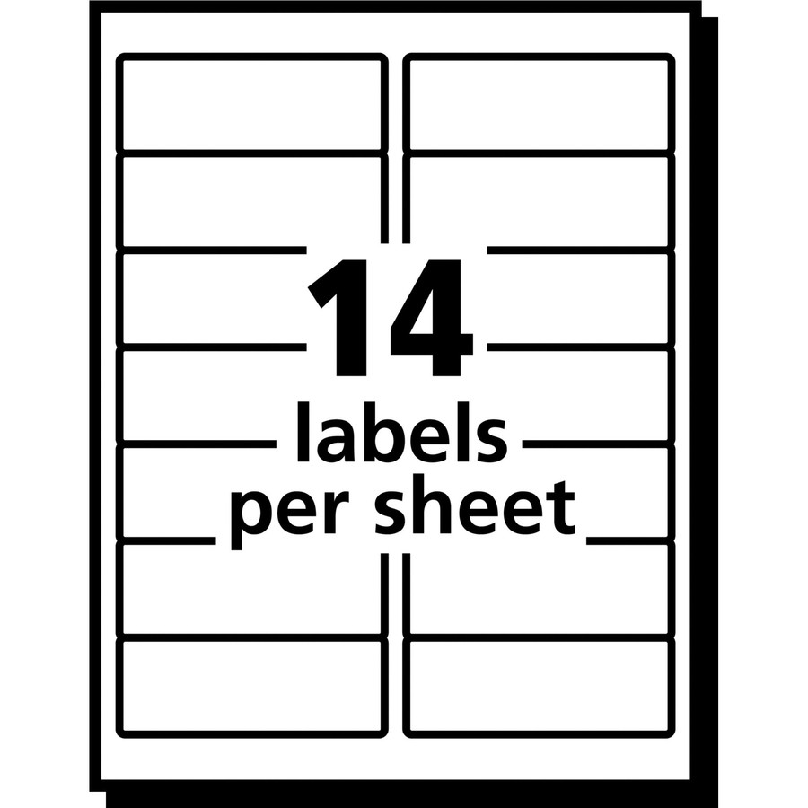 Avery Avery&reg; 8662 Avery&reg; Easy Peel Inkjet Printer Mailing Labels