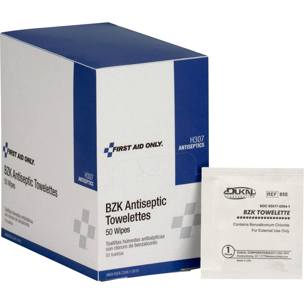 First Aid Only, Inc First Aid Only H307 First Aid Only BZK Antiseptic Towelettes