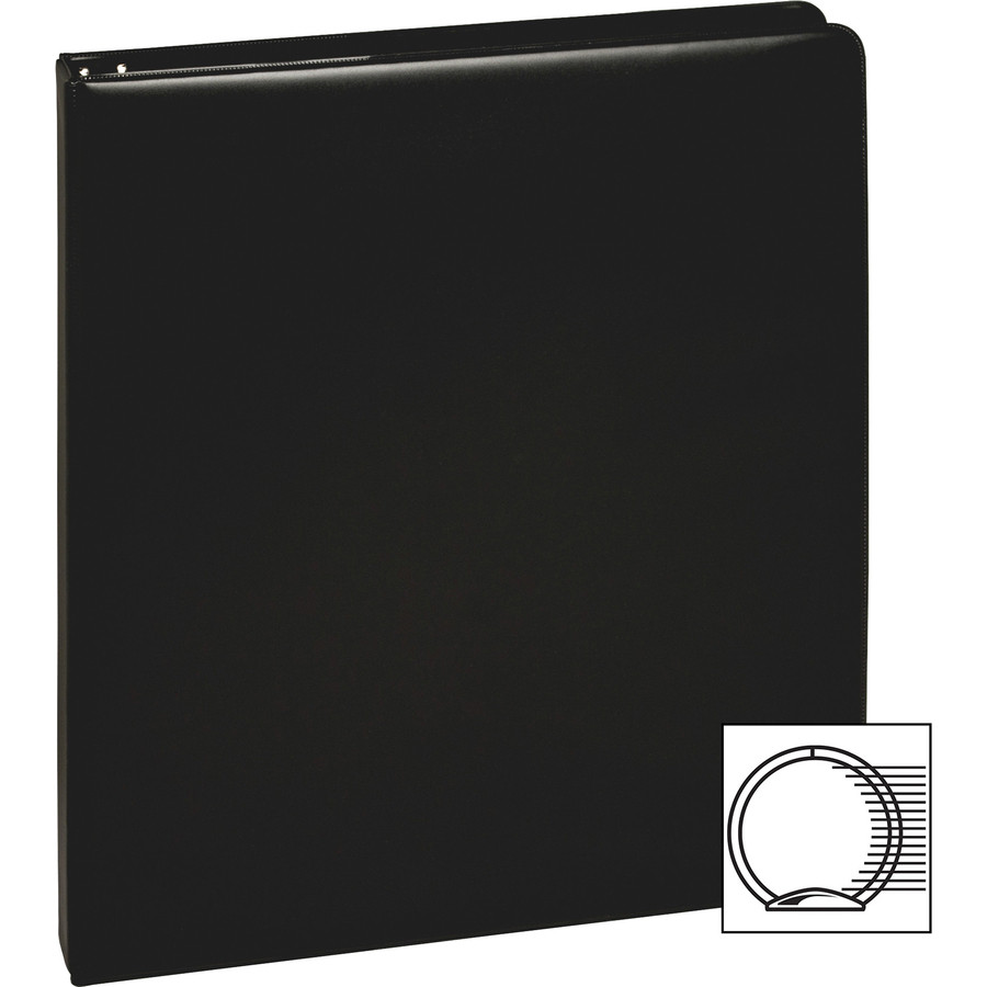 Business Source 28526BD Business Source Basic Round Ring Binders