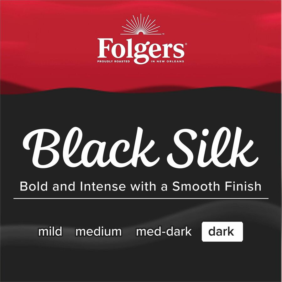 J.M. Smucker Company Folgers&reg; 30439 Folgers&reg; Ground Black Silk Coffee