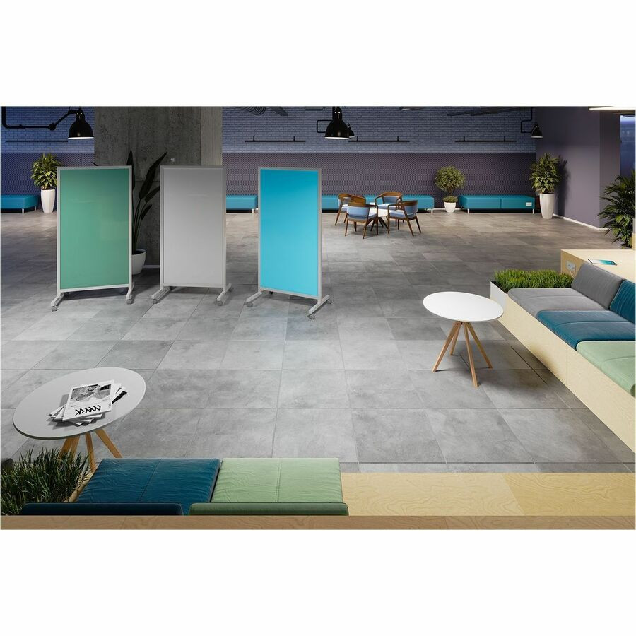 Ghent Manufacturing, Inc Ghent EZ1NA7538BE Ghent EZ Mobile Glassboard