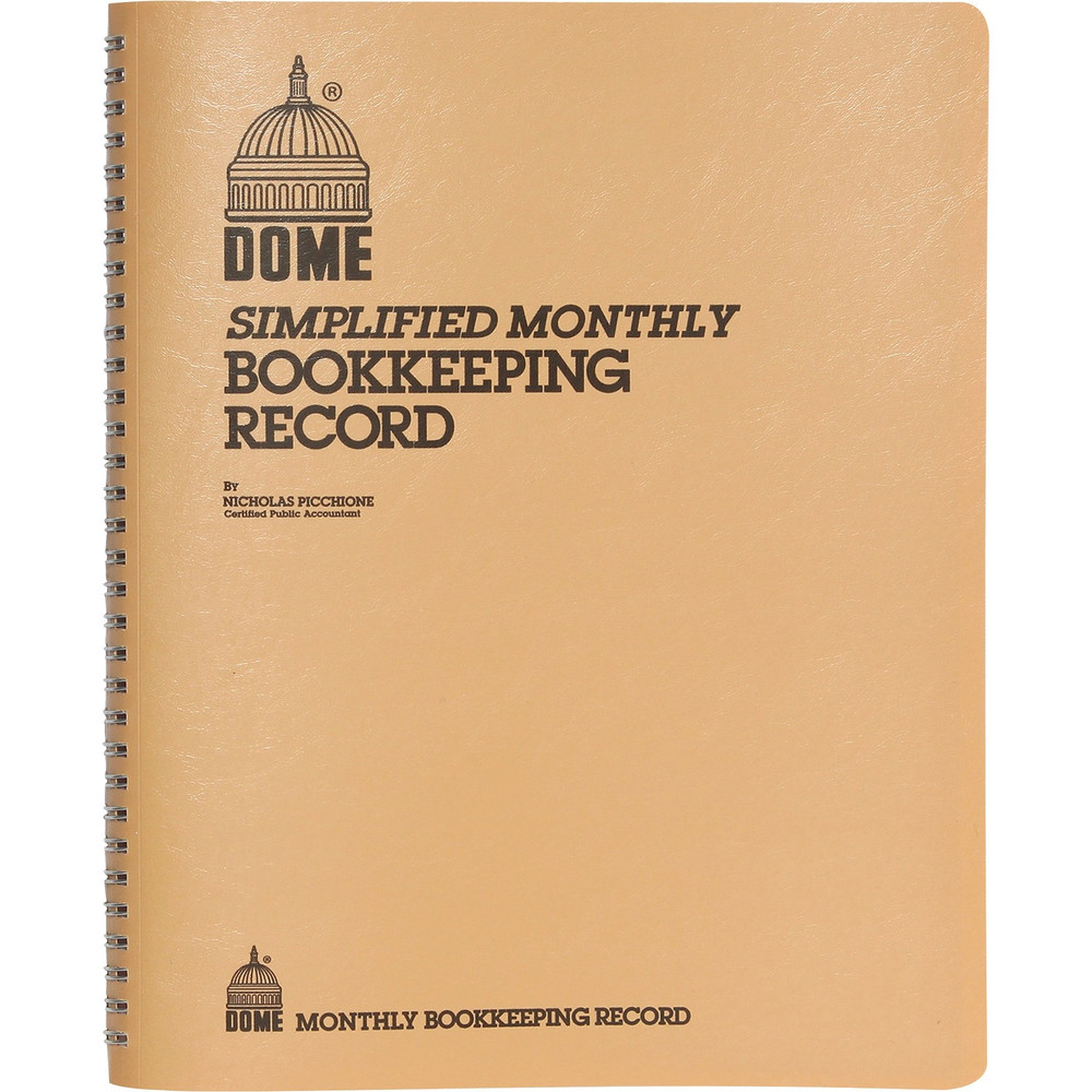 Dome Enterprises Dome 612 Dome Bookkeeping Record Book