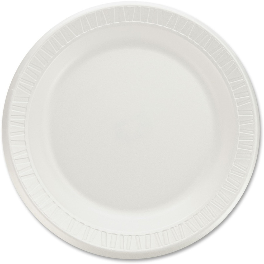 Dart Container Corporation Dart 9PWQR Dart Quiet Classic 9" Laminated Foam Plates