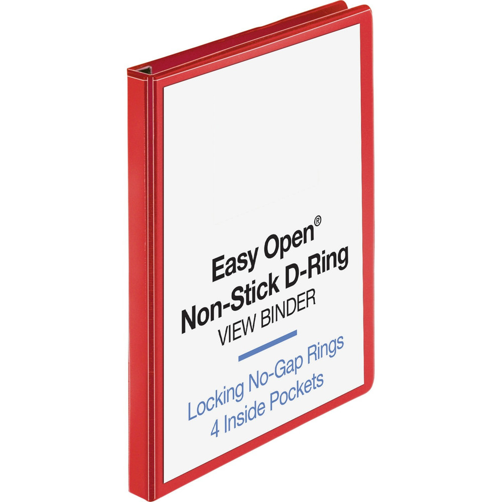 Business Source 26979 Business Source Red D-ring Binder