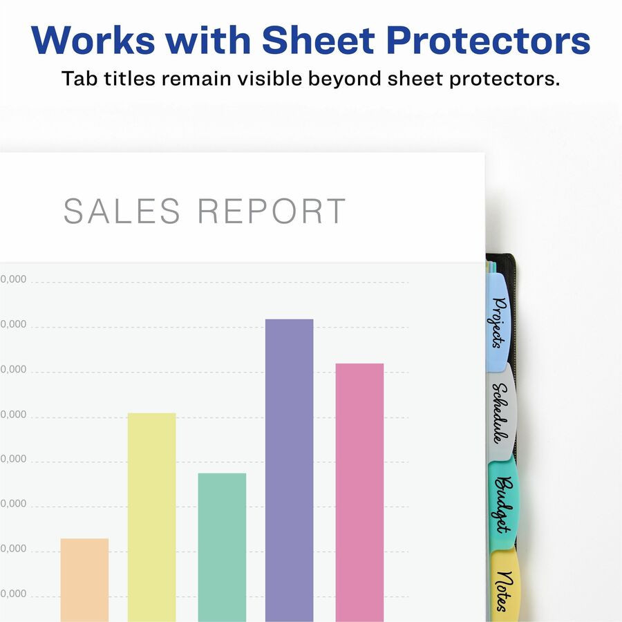 Avery Avery&reg; 16177 Avery&reg; Write & Erase Pocket Dividers
