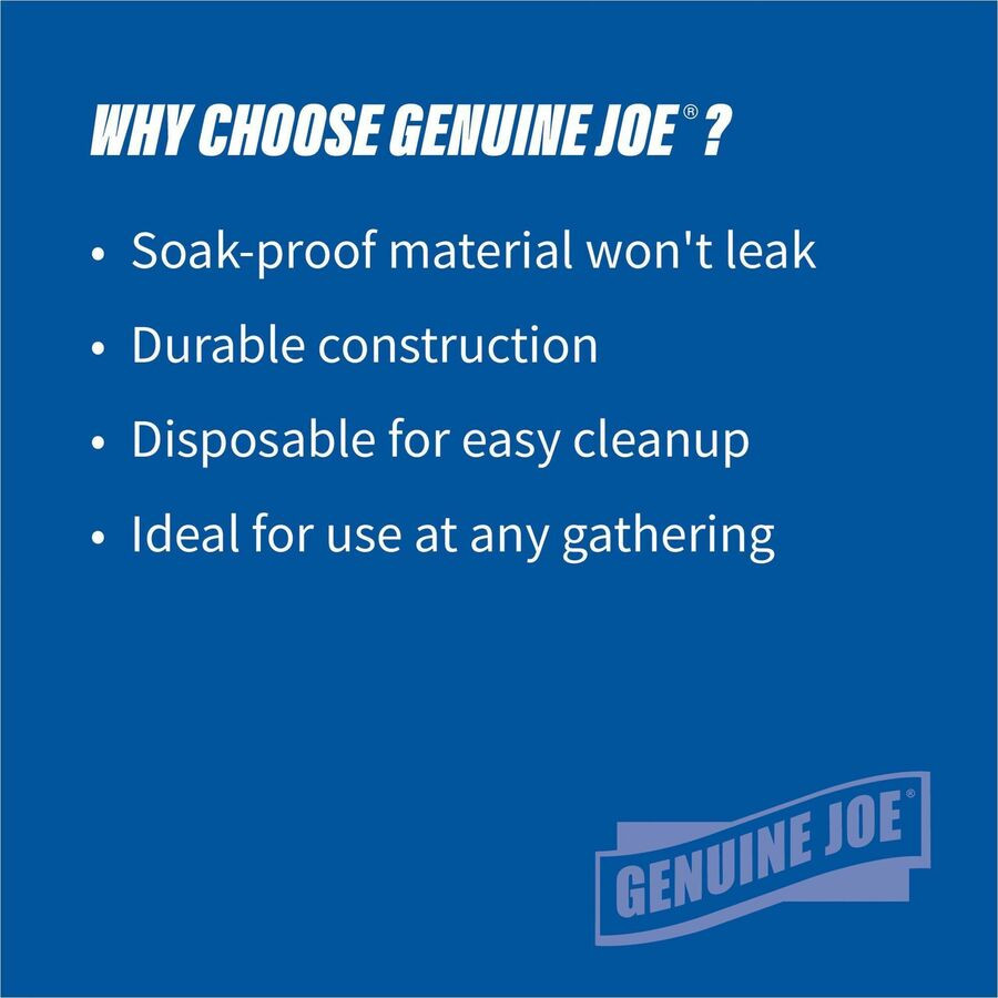 Genuine Joe 10322 Genuine Joe 12 oz Paper Bowls