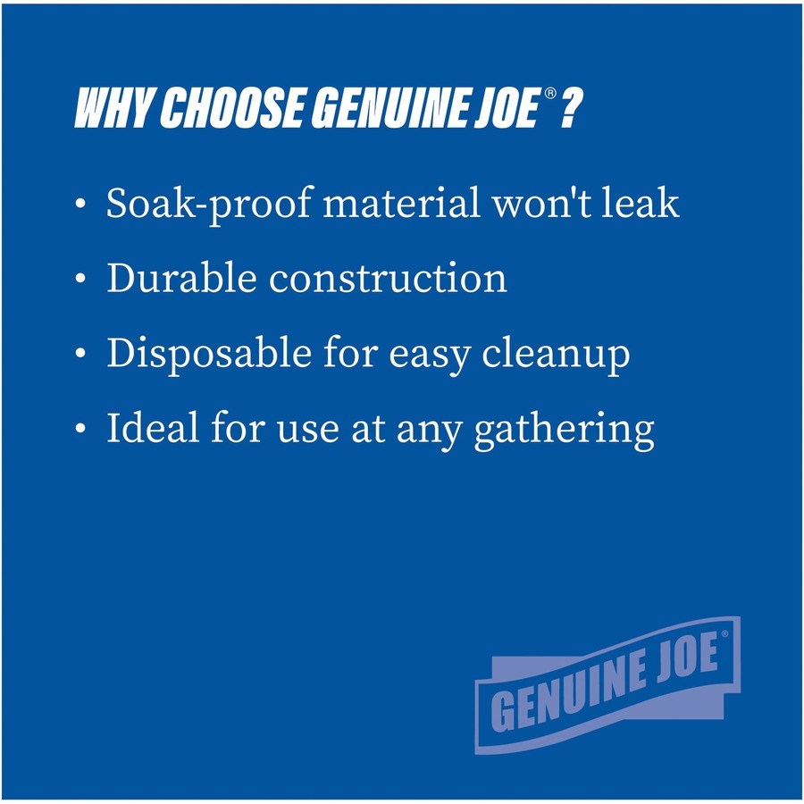 Genuine Joe 10322 Genuine Joe 12 oz Paper Bowls