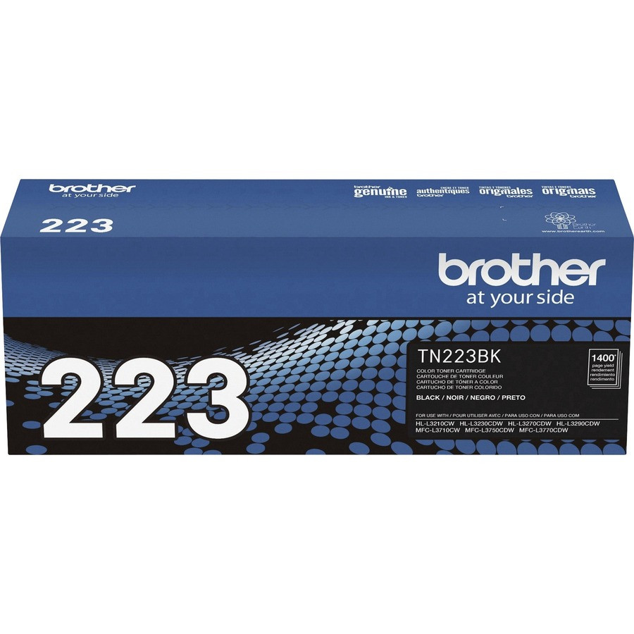 Brother Industries, Ltd Brother TN223BK Brother Genuine TN-223BK Standard Yield Black Toner Cartridge