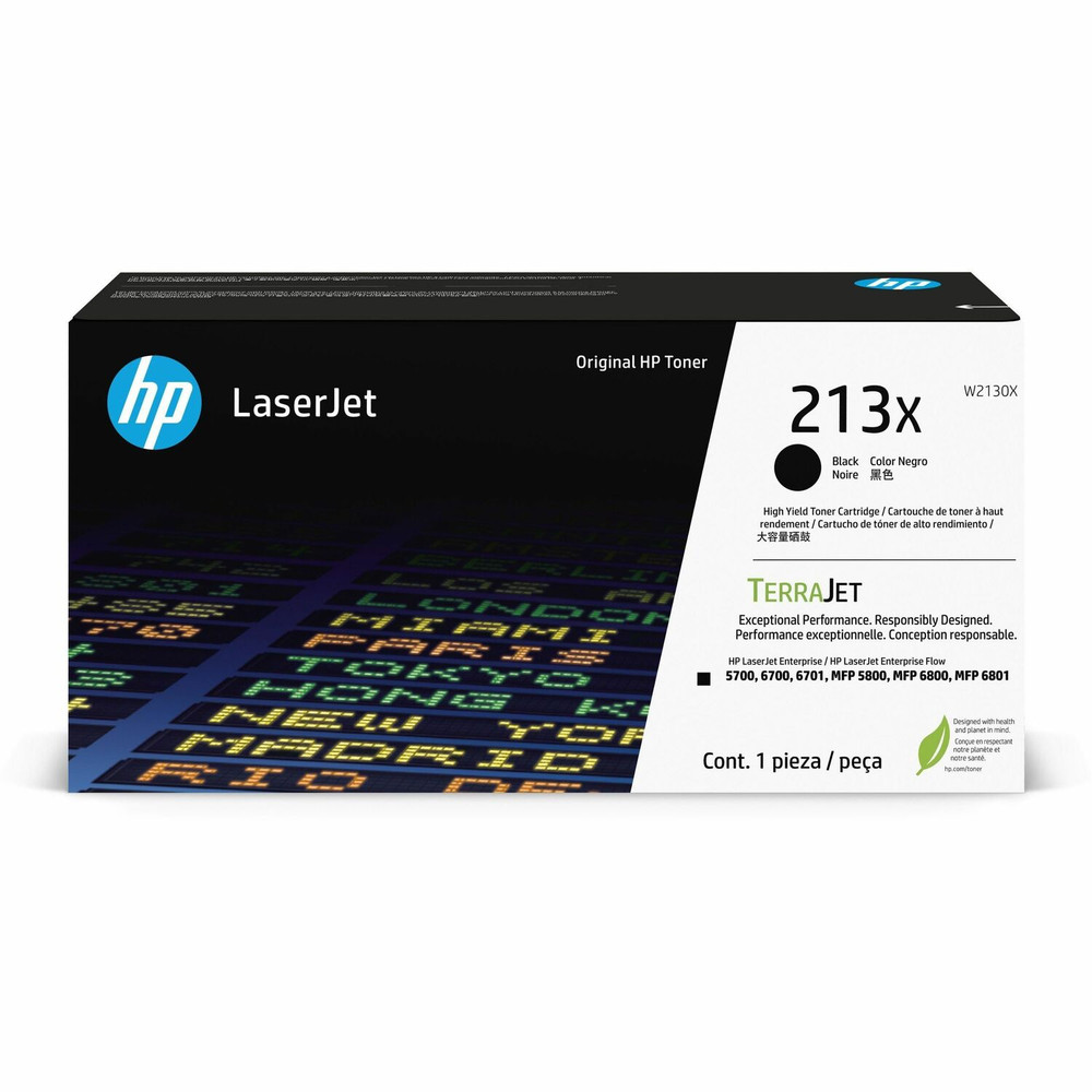 HP Inc. HP W2130X HP 213X Original Laser Toner Cartridge - Black Pack