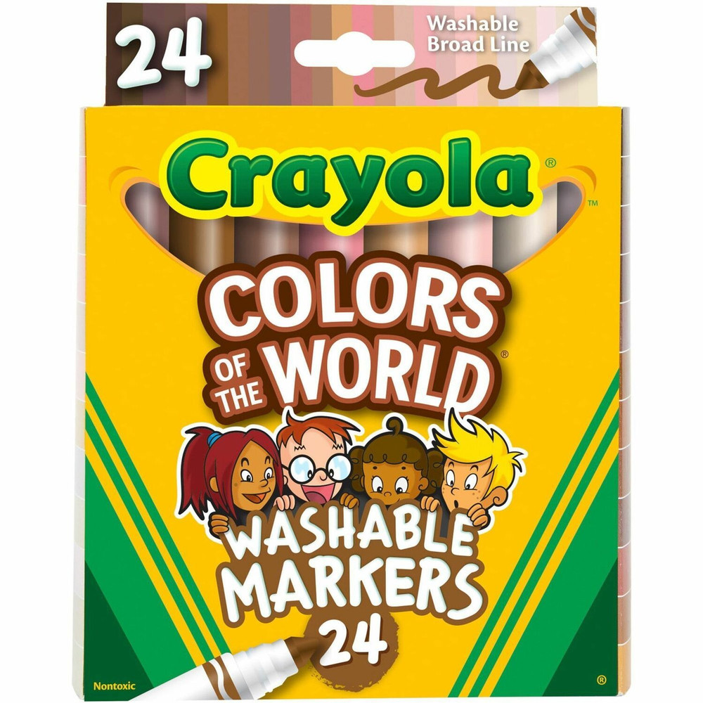 Crayola, LLC Crayola 58-7802 Crayola Colors Of The World Marker