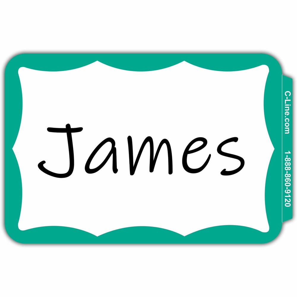 C-Line Products, Inc C-Line 92263 C-Line Self-Adhesive Name Tags