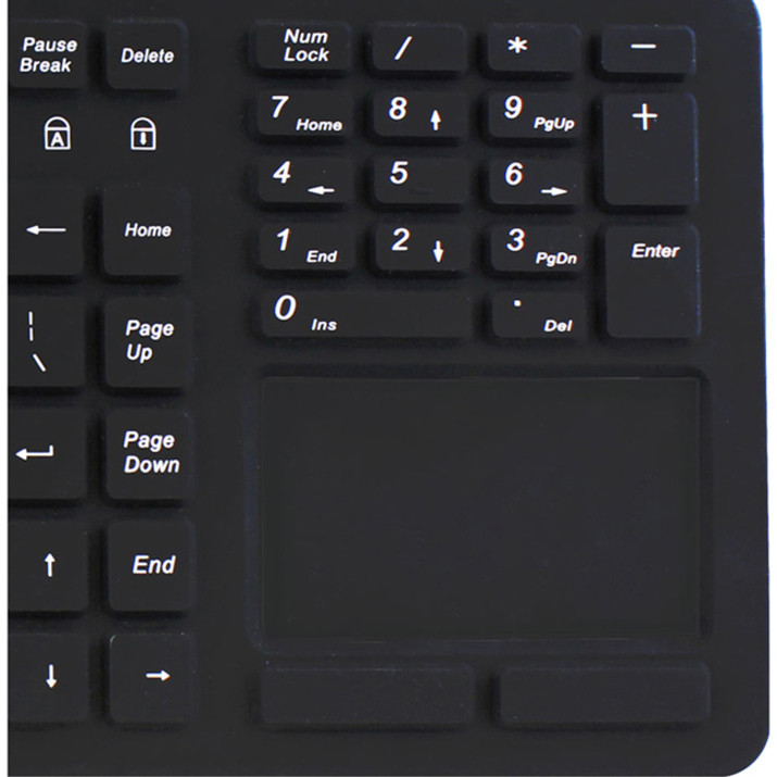 Adesso, Inc Adesso AKB-270UB Adesso Antimicrobial Waterproof Touchpad Keyboard
