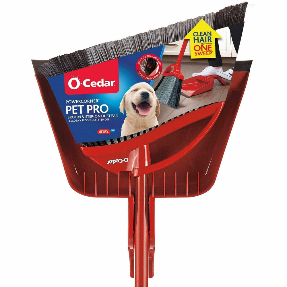 Freudenberg Household Products LP O-Cedar 168020 O-Cedar PowerCorner Pet Pro Broom