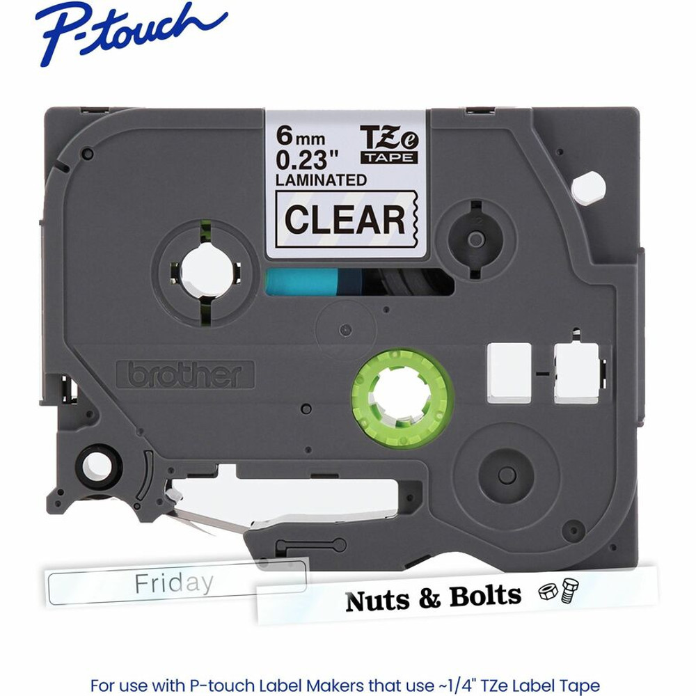 Brother Industries, Ltd Brother TZE111G Brother P-Touch Tze Label Tape