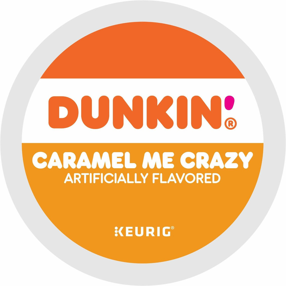 Keurig Dr Pepper Inc. Dr Pepper Snapple 1277CT Dunkin'&reg; K-Cup Caramel Me Crazy Coffee