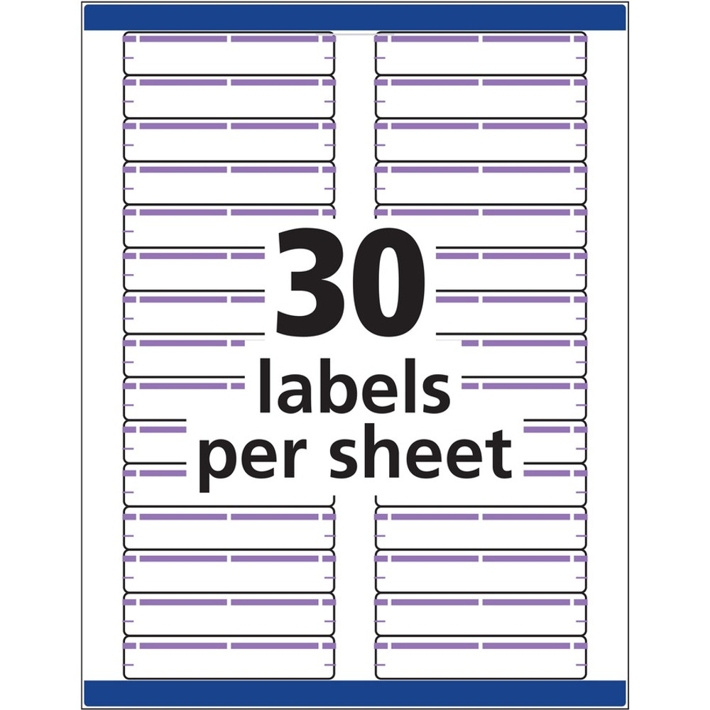 Avery Avery&reg; 5666 Avery&reg; TrueBlock File Folder Labels