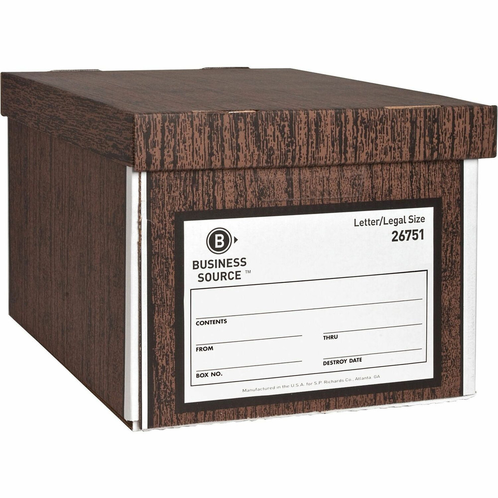 Business Source 26751 Business Source Economy Medium-duty Storage Boxes