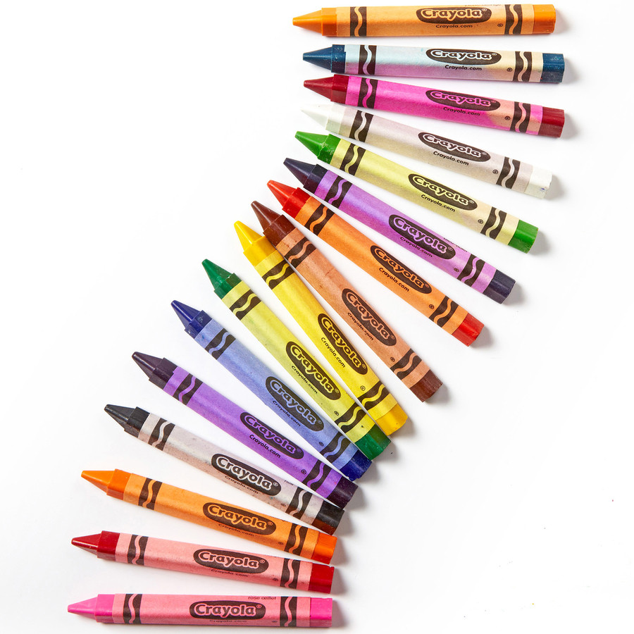 Crayola, LLC Crayola 52-8039 Crayola Triangular Anti-roll Crayons