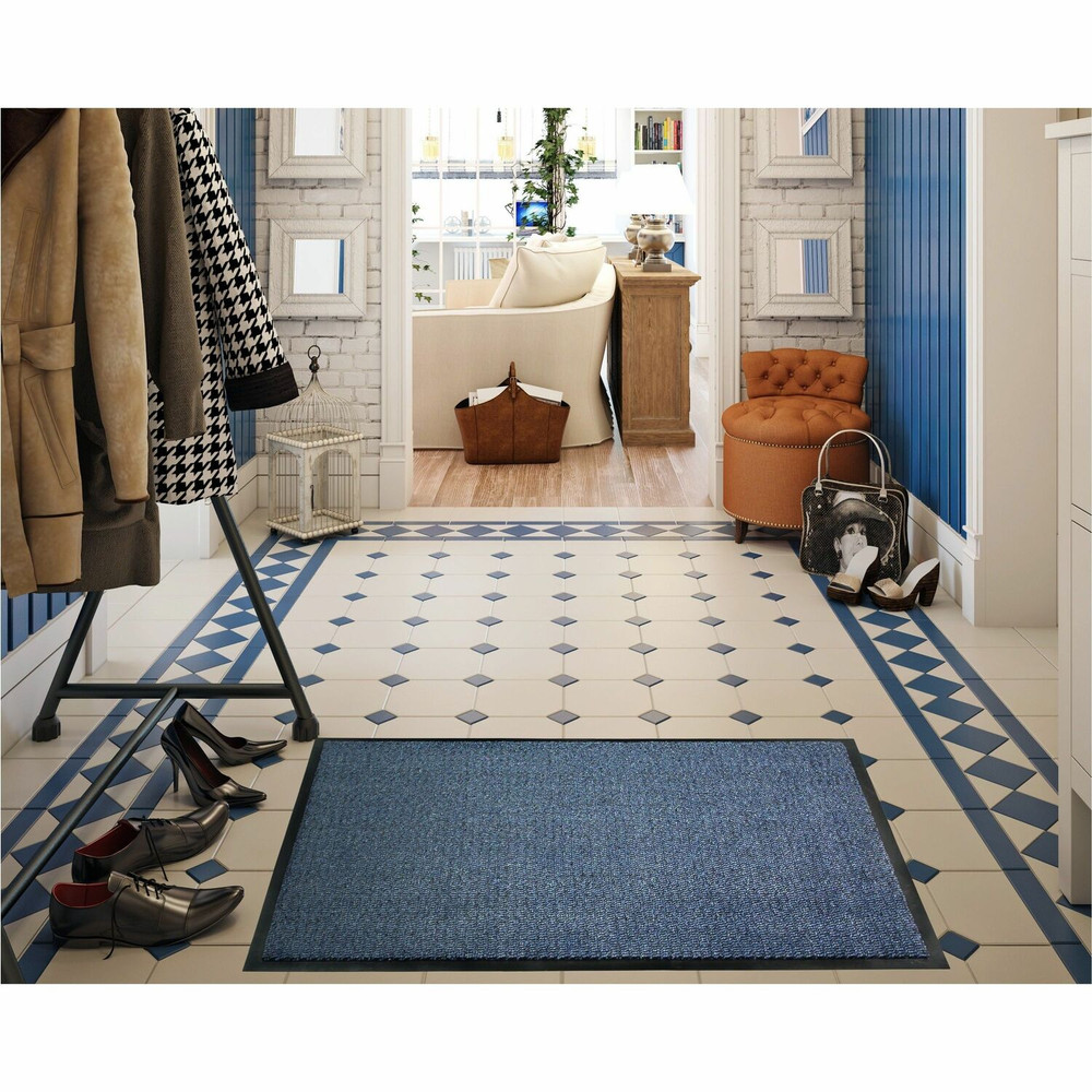 Floortex FR46090DCBLV Floortex Doortex Advantagemat Blue Door Mat - 24" x 36"
