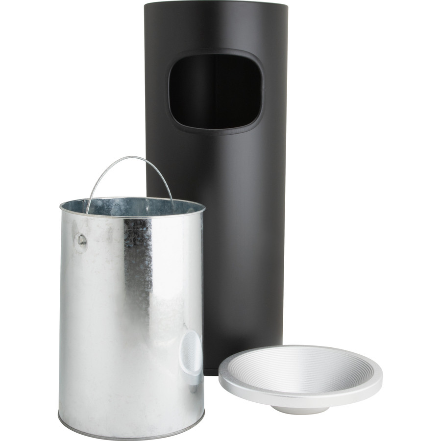 Genuine Joe 58884 Genuine Joe Fire-safe 3-Gallon Ashtray Receptacle