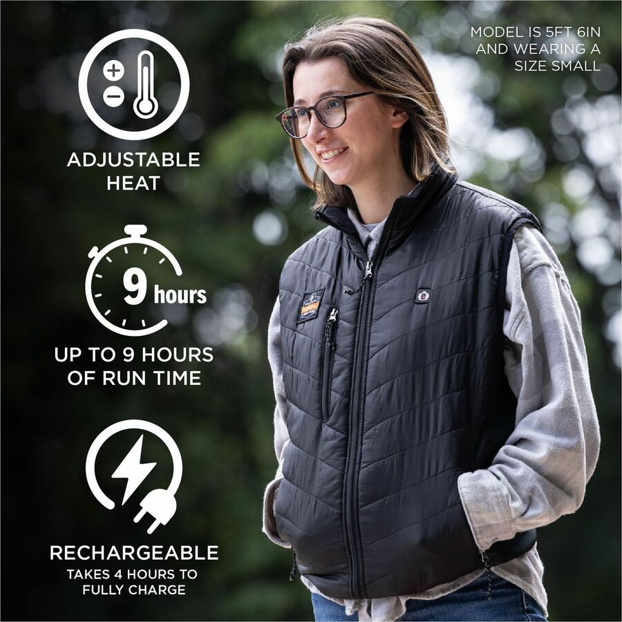 Tenacious Holdings, Inc Ergodyne 41701 Ergodyne N-Ferno 6495 Rechargeable Heated Vests