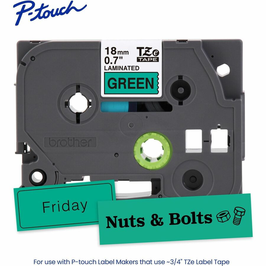 Brother Industries, Ltd Brother TZE741G Brother P-touch Label Tape