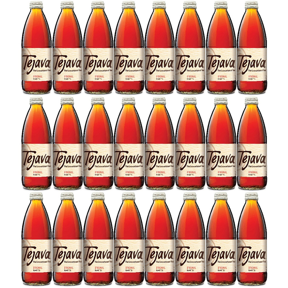 Crystal Geyser Water Company Tejava 40051PL Tejava Original Black Tea Bottle