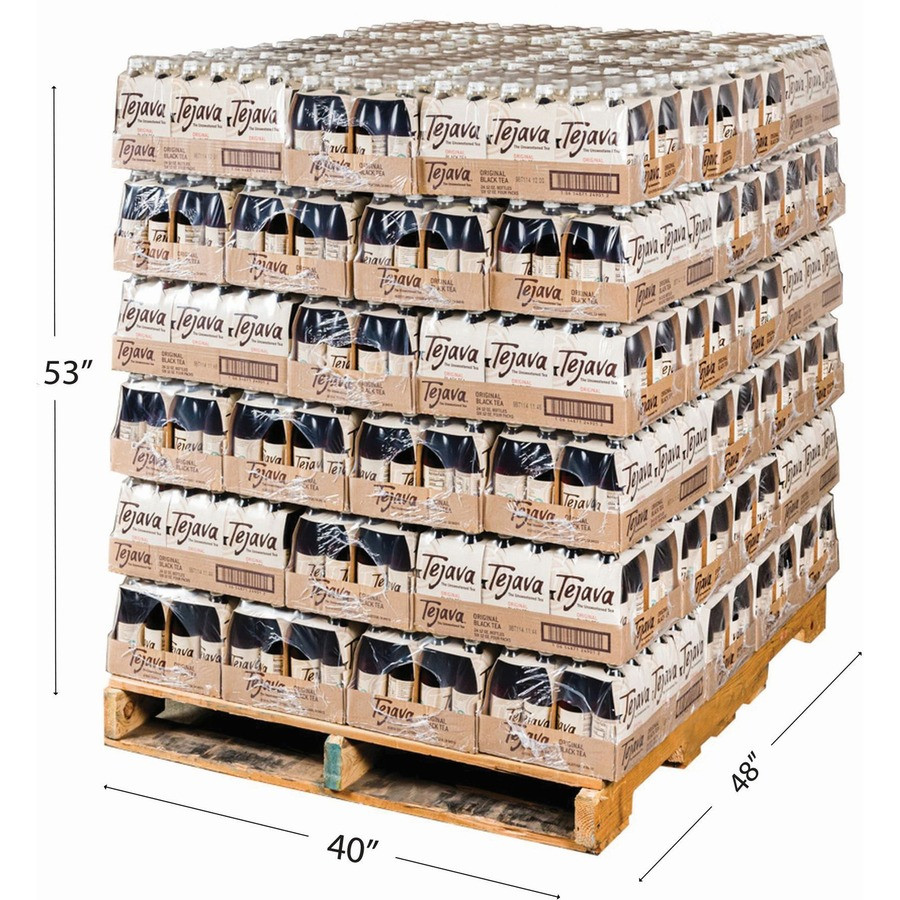 Crystal Geyser Water Company Tejava 40051PL Tejava Original Black Tea Bottle