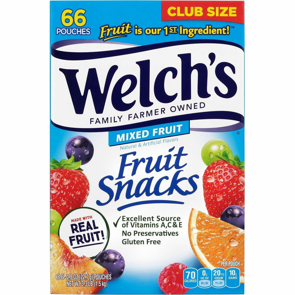 Welch Foods, Inc Welch's 20900320 Welch's Snack Box