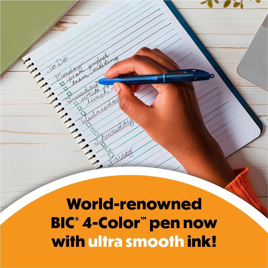 BIC MMS11AAST BIC 4-Colours-in-One Multifunction Ball Pen