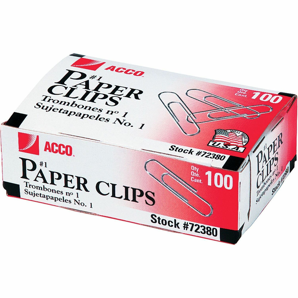 ACCO Brands Corporation ACCO A7072380 ACCO Premium Paper Clips